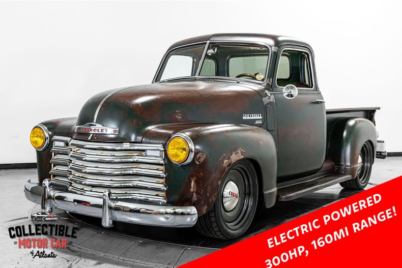 1950 Chevrolet 3100 — When Classic Cool Meets the Charging Station