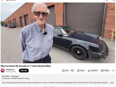 The 1976 Porsche 911 Turbo Driven 826,664 Miles — The Legend From YouTube