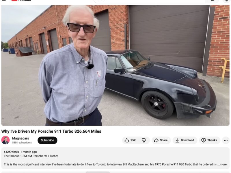 The 1976 Porsche 911 Turbo Driven 826,664 Miles — The Legend From YouTube