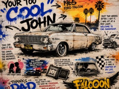 THE FALCOON: POLICE CHASES, FIRST DATES & A CRUSHED QUARTER PANEL