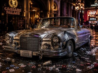 The Mercedes From The Hangover — Why Destroying This Classic Mercedes Was Such A Big Deal