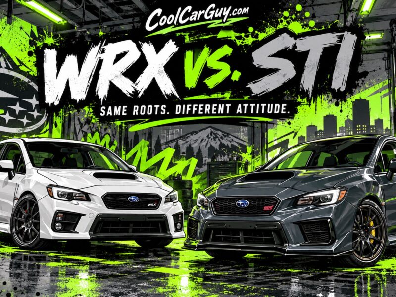 2015–2020 Subaru WRX vs. WRX STI: Rally Legends You Can Still Buy for Under $25K!