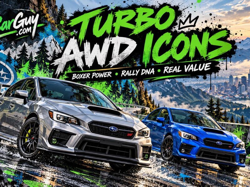 2015–2020 Subaru WRX vs. WRX STI: Rally Legends You Can Still Buy for Under $25K!
